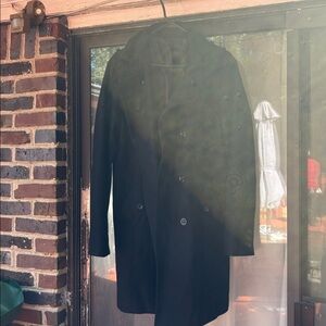 Women's Black Pea Coat